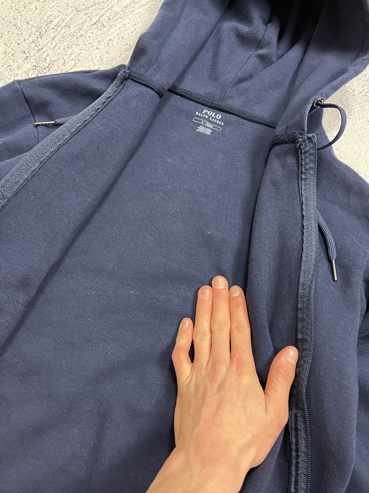 Polo Ralph Lauren Polo Ralph Lauren Tech Perfomance Zip Up Hoodie Hype Y2k Size US S / EU 44-46 / 1 - 10 Thumbnail