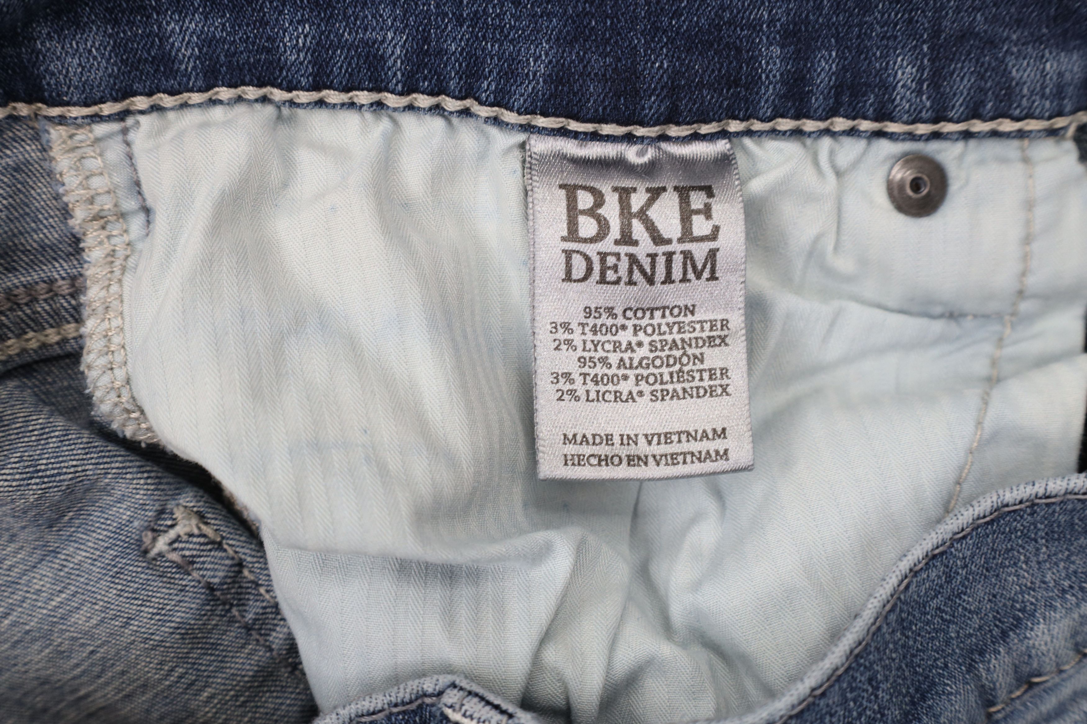 Vintage Buckle BKE Stitch Jake Stretch Bootleg Denim Jeans Blue Size US 32 / EU 48 - 10 Thumbnail