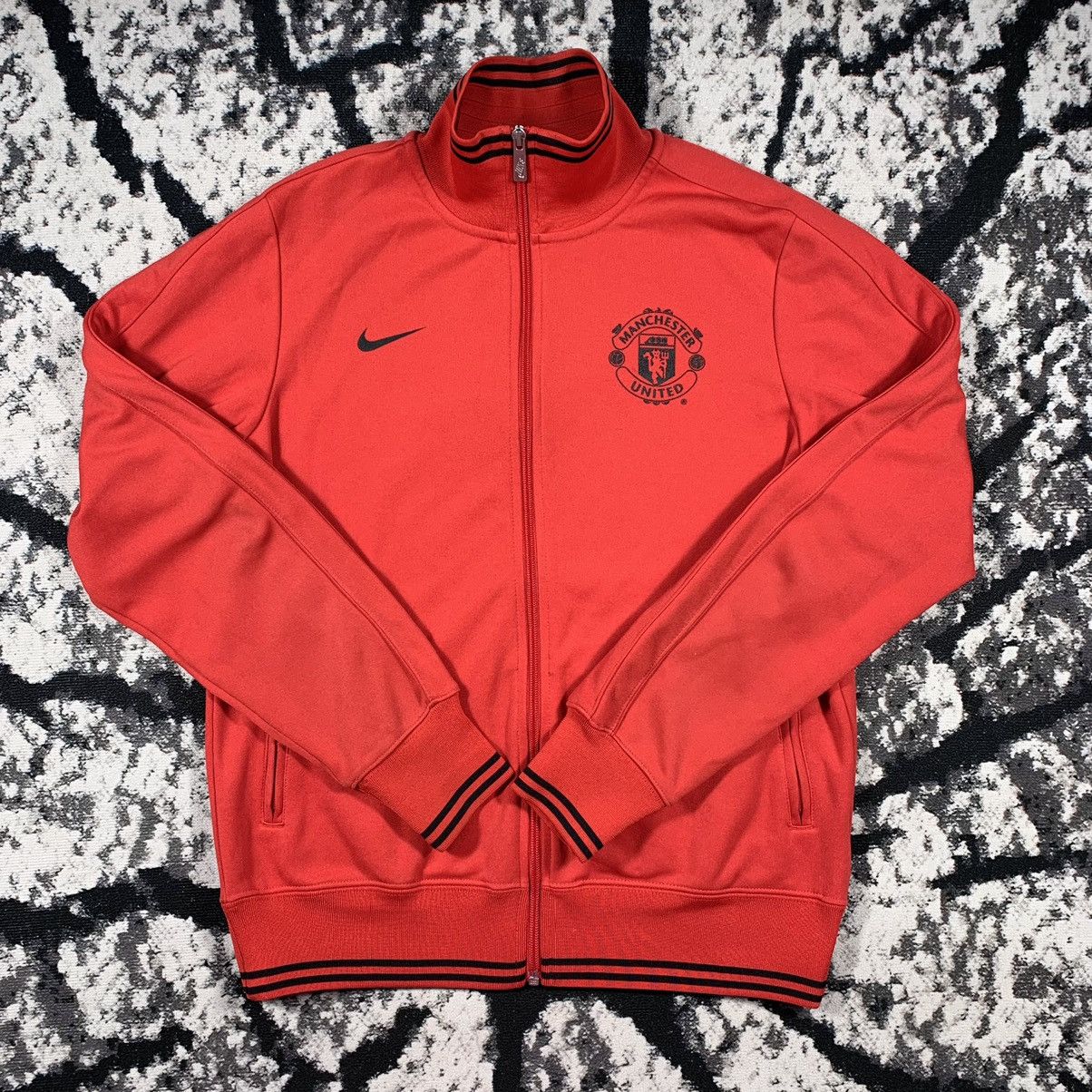Nike × Vintage Blokecore Nike Manchester United Zip Up Track Sweatshirt Size US M / EU 48-50 / 2 - 4 Thumbnail