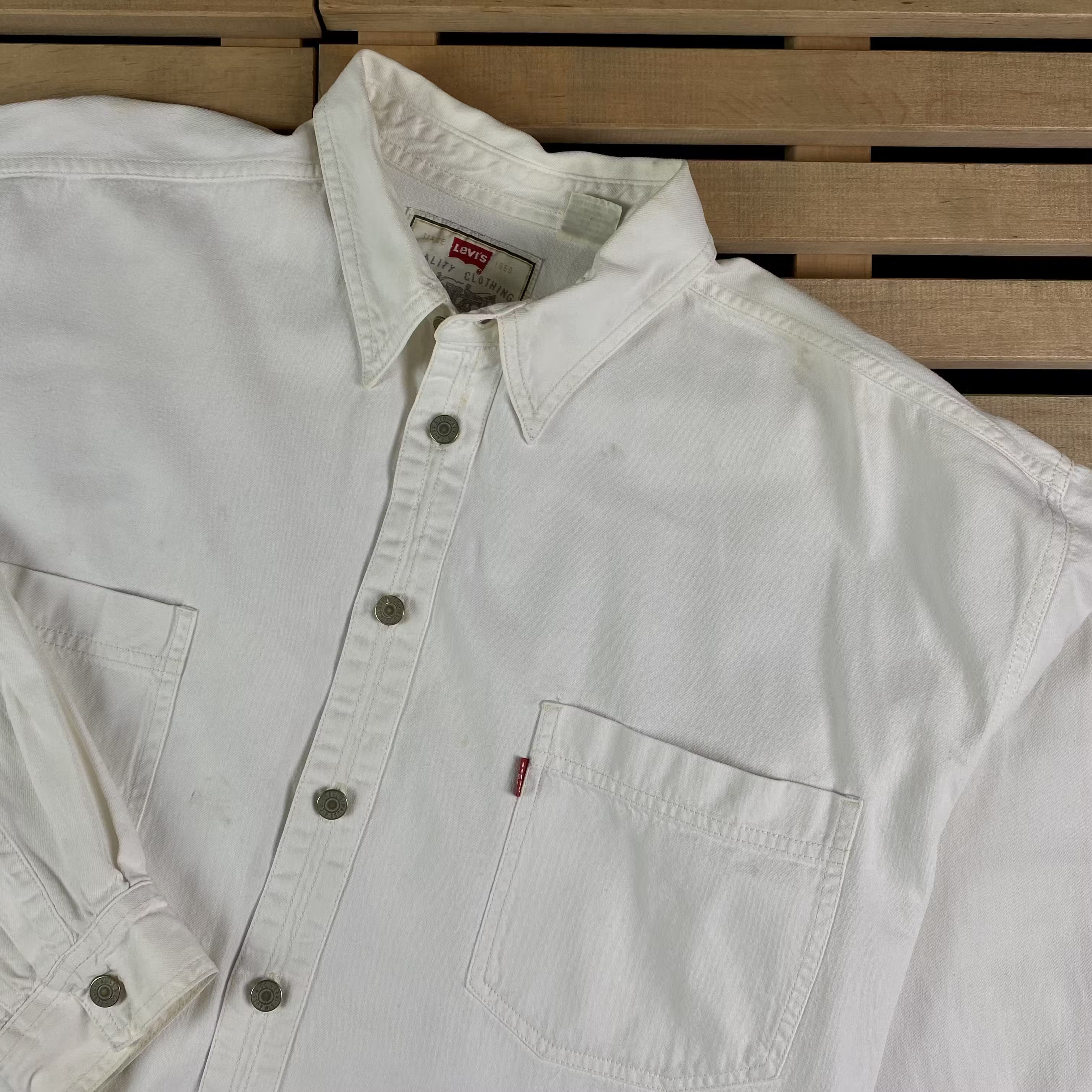 Levi's × Levi's Vintage Clothing × Vintage Men’s Shirt Long Sleeve Levi’s Vintage Size XL Size US XL / EU 56 / 4 - 2 Thumbnail