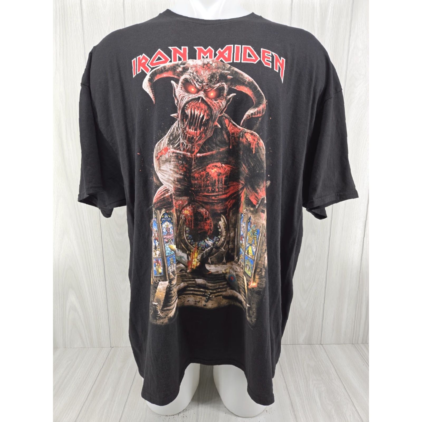 Vintage VINTAGE Iron Maiden Legacy of the Beast Tour T Shirt Band Sz 3XL North American 2019 Size US XXL / EU 58 / 5 - 2 Thumbnail