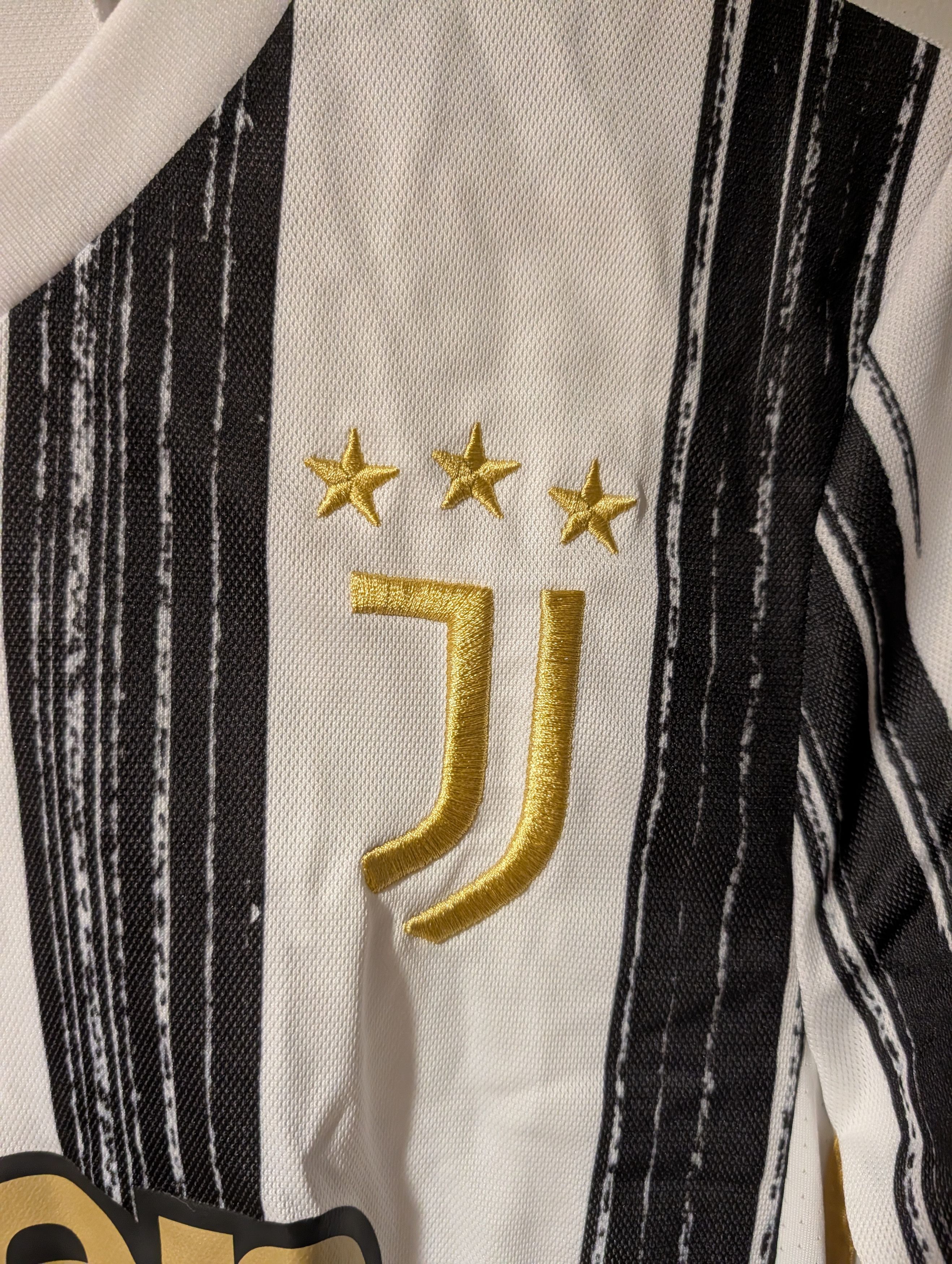 Adidas Adidas Juventus Juve Soccer Jersey Gold Striped Jeep Men’s S Size US S / EU 44-46 / 1 - 3 Thumbnail