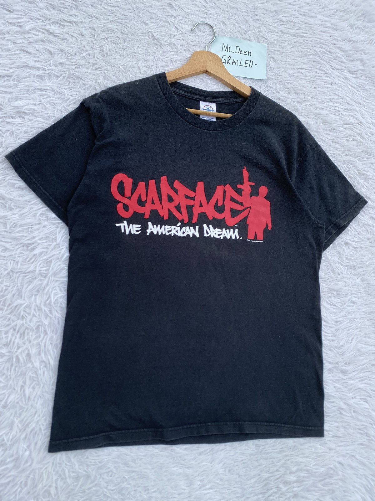 Vintage Rare Vintage Scarface “The American Dream” Tshirt Size US M / EU 48-50 / 2 - 5 Thumbnail