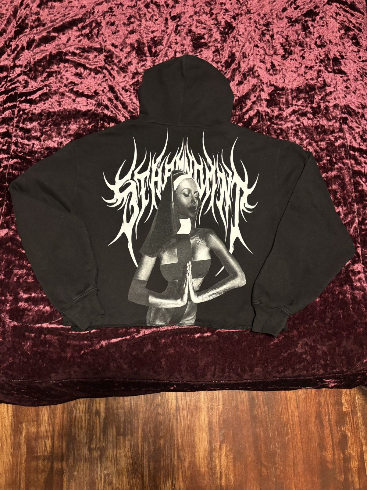 Playboi Carti Hxg blessed hoodie 5th amendment merch Size US S / EU 44-46 / 1 - 2 Thumbnail