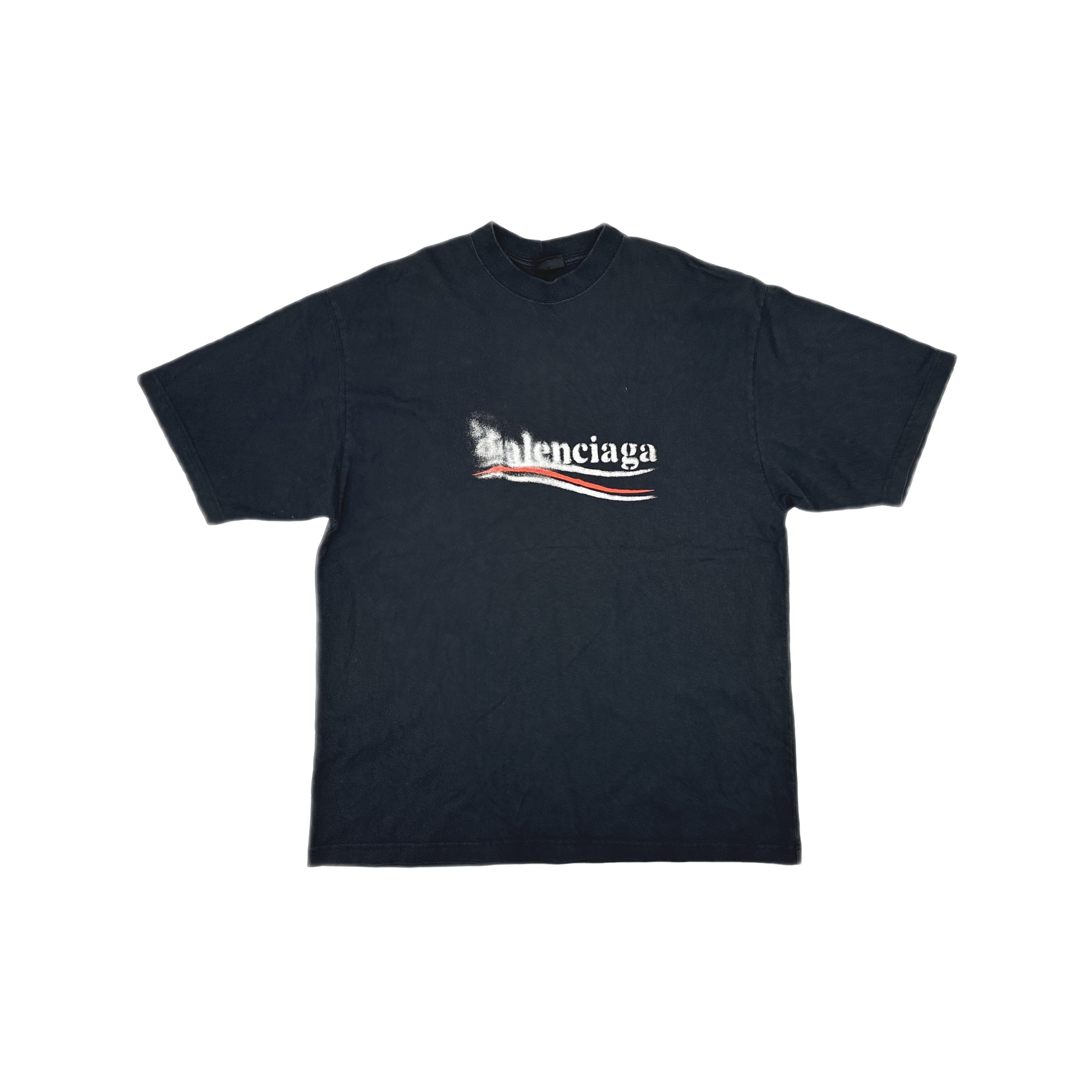 Balenciaga Balenciaga SS24 Logo Print T-Shirt US M Size US M / EU 48-50 / 2 - 1 Thumbnail
