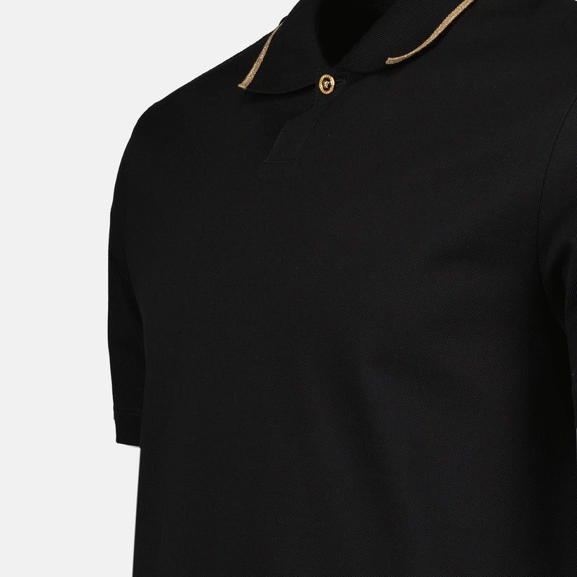 Versace o1s22i1n0125 Polo Shirt in Black Size US L / EU 52-54 / 3 - 2 Thumbnail