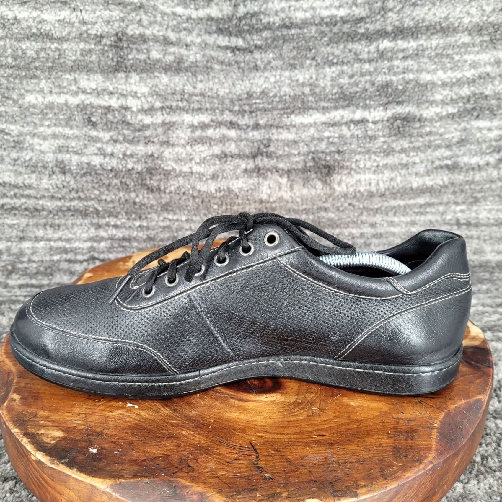 Cole Haan Cole Haan Nike Air Trainer Sneaker EE Leather Black 11.5 Mens Shoes Size US 12 / EU 45 - 6 Thumbnail