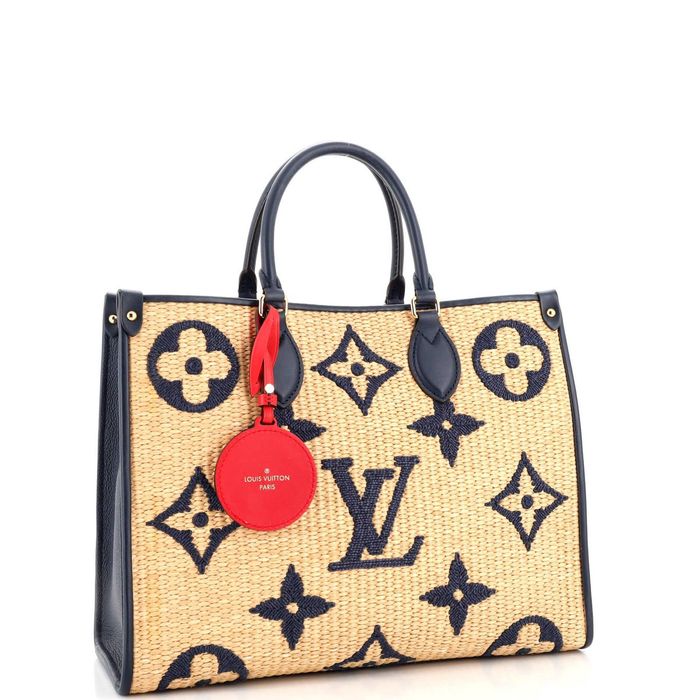 Louis Vuitton OnTheGo Tote Monogram Giant Raffia mm Neutral