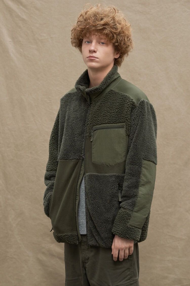 Engineered Garments × Japanese Brand × Uniqlo Vintage EngieereGarments x Uniqlo Sherpa fleece Jacket Size US XL / EU 56 / 4 - 1 Thumbnail