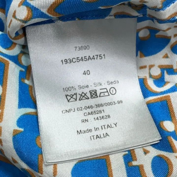 Dior Dior Dior SS22 Logo Short Sleeve Shirt for Men 0079-2507 Size US M / EU 48-50 / 2 - 4 Thumbnail