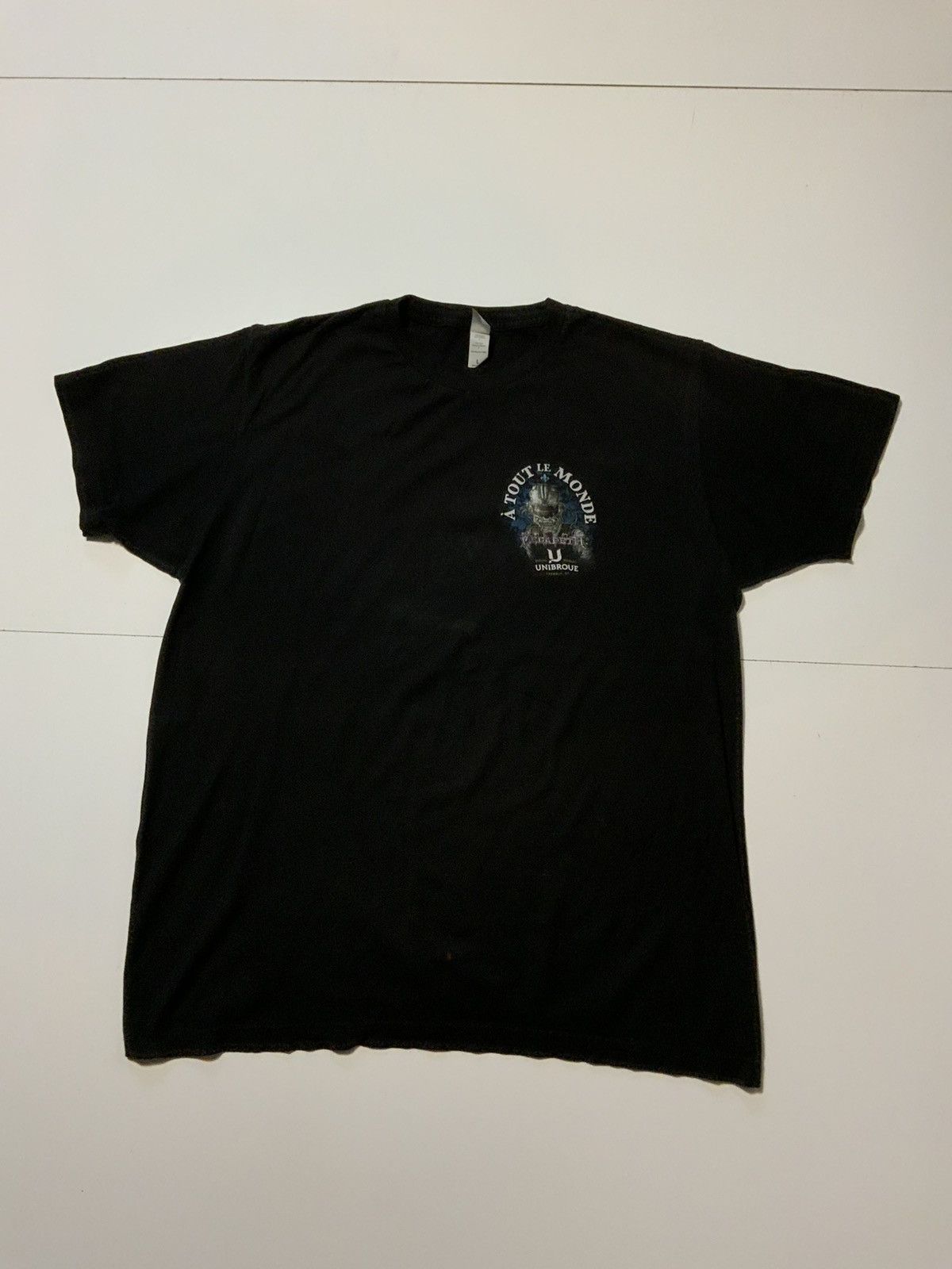 Megadeth Unibroue Brewery X Megadeth A Tout Le Monde Rock Band TShirt Size US L / EU 52-54 / 3 - 2 Thumbnail