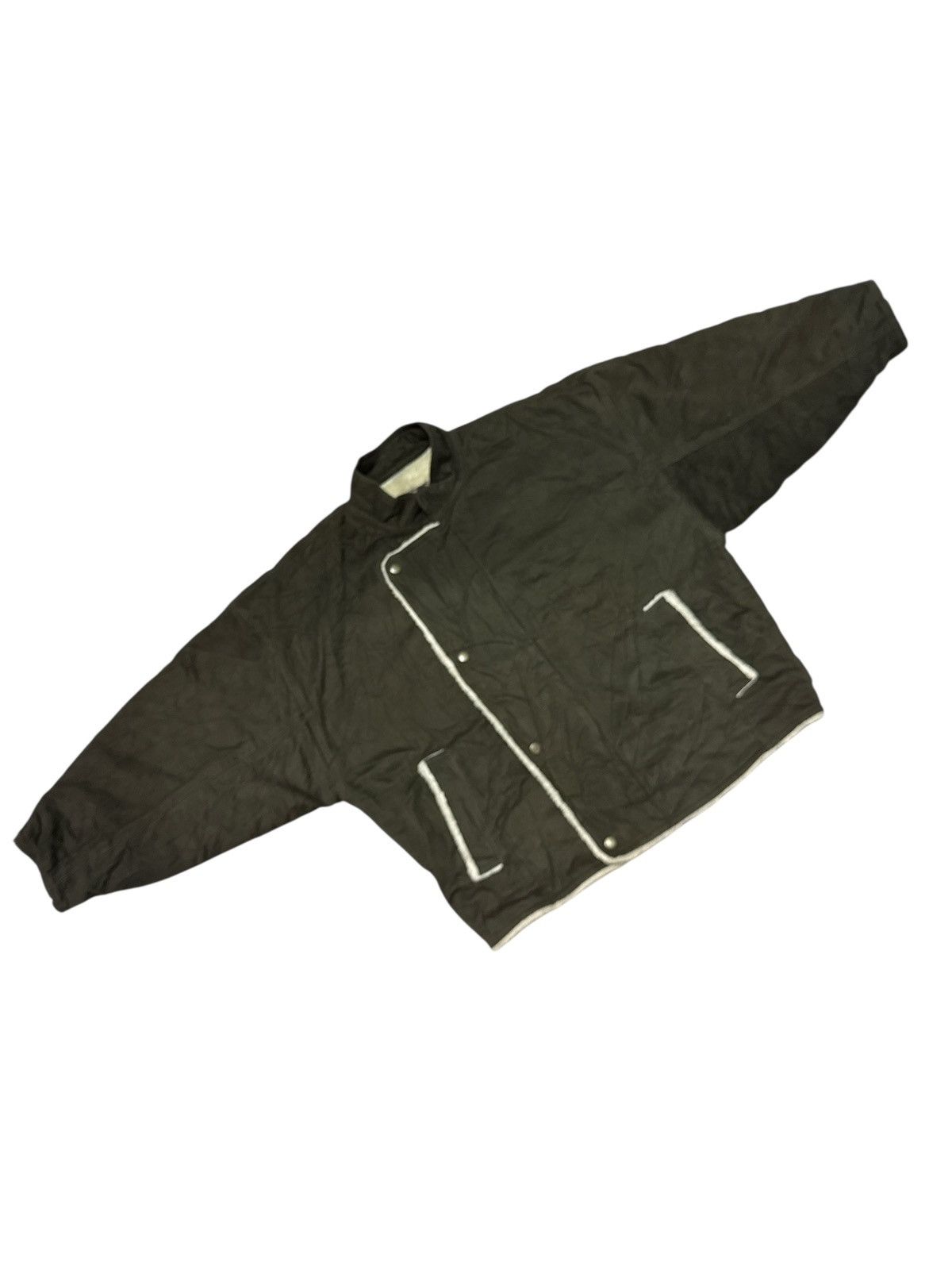 Hai Sporting Gear VTG 1980s HAI SPORTING HEAR MIYAKE DESIGN SHEARLING JACKET Size US M / EU 48-50 / 2 - 1 Thumbnail