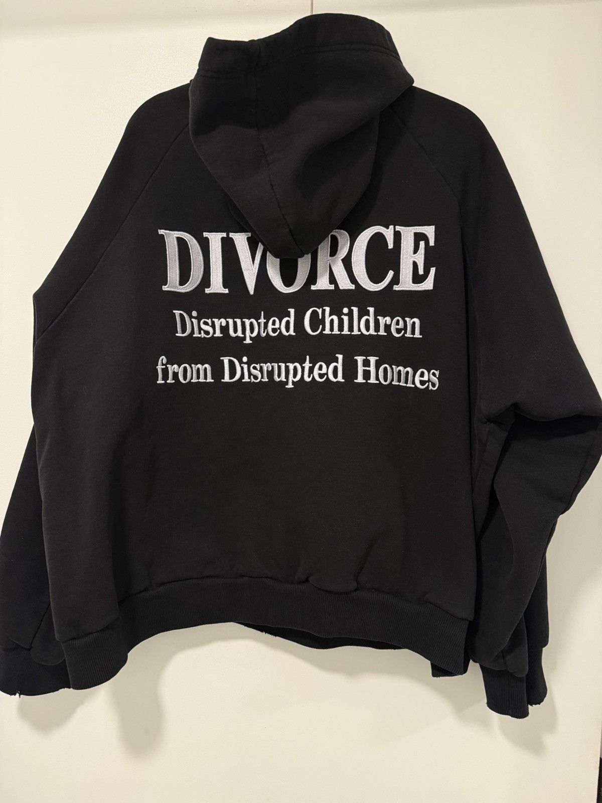 Enfants Riches Deprimes DIVORCE HOODIE 1/4 (RARE GRAIL) Size US M / EU 48-50 / 2 - 1 Thumbnail
