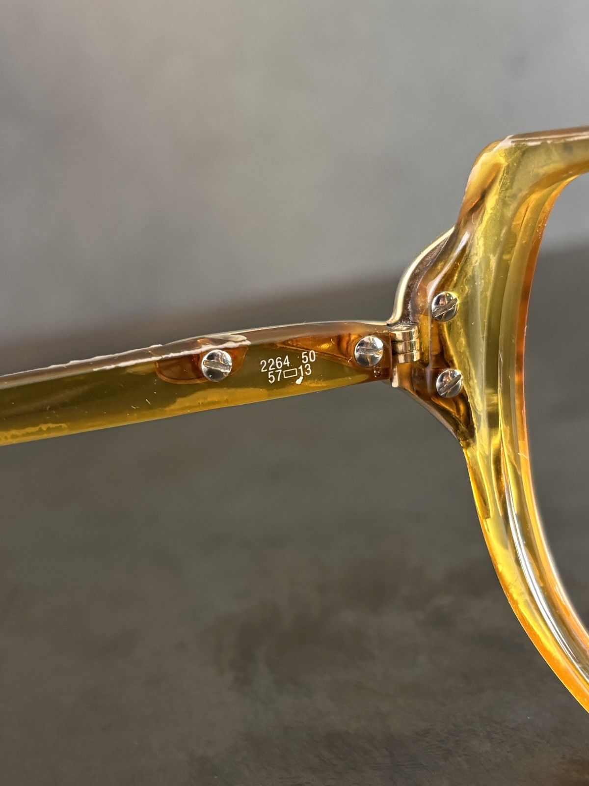 Christian Dior Monsieur Vintage Christian Dior Eyeglasses Frames Optyl Oversized 70s Size ONE SIZE - 9 Thumbnail