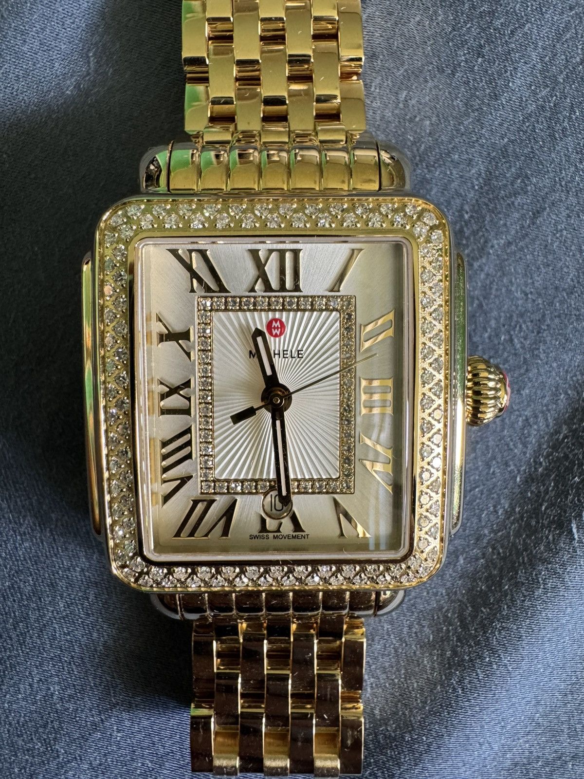 Other Michele Bracelet Watch with Diamonds Size ONE SIZE - 7 Thumbnail