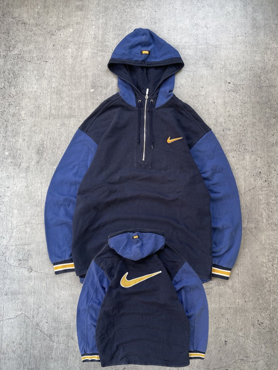 Nike 00s Nike Vintage Big Logo Hoodie Y2K Size US L / EU 52-54 / 3 - 1 Thumbnail