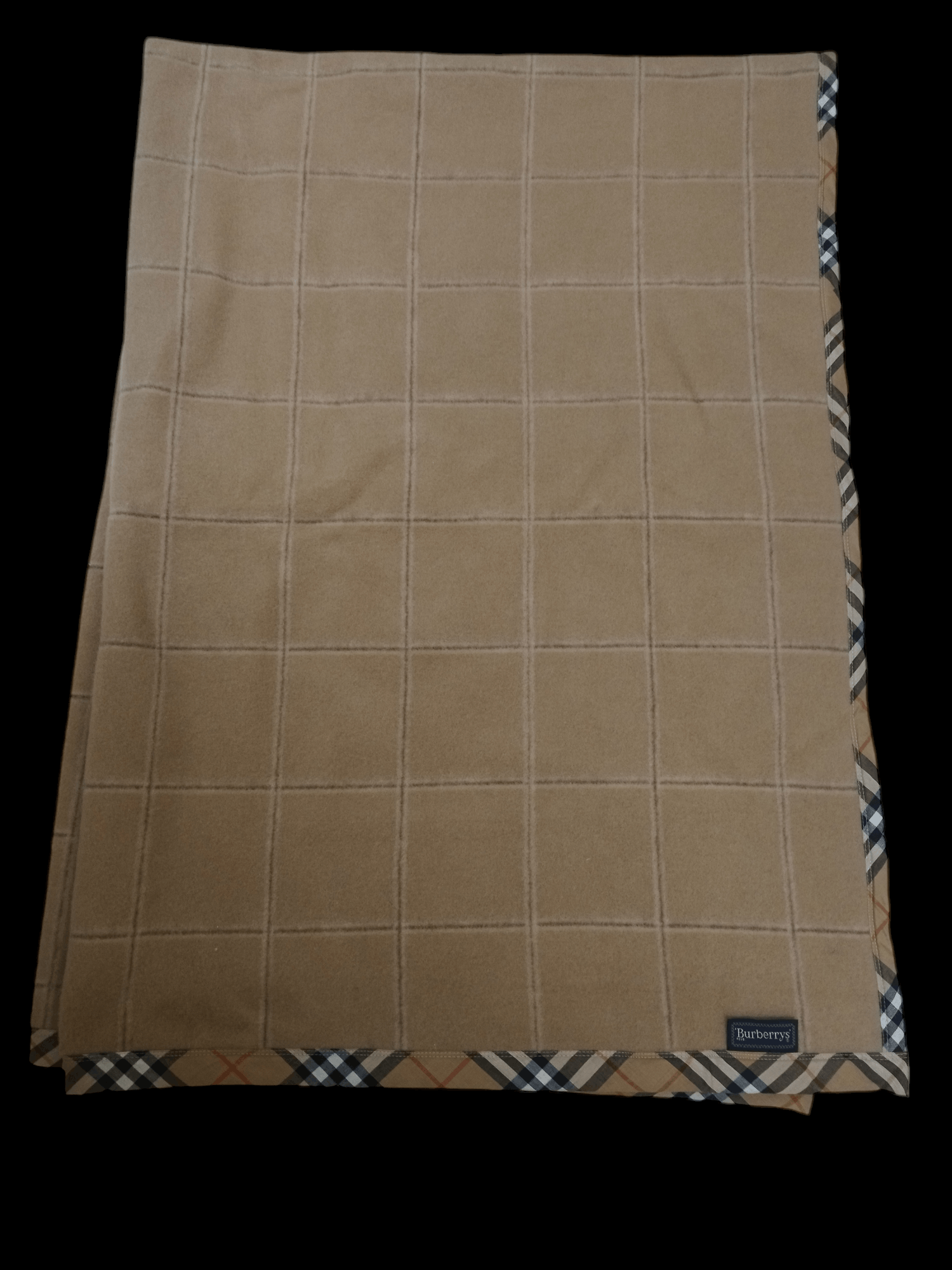 Burberry × Vintage Burberry Blanket Wool Size ONE SIZE - 2 Thumbnail