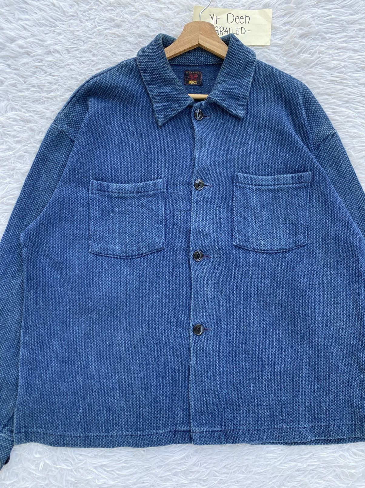 Nepenthes Vintage 90s Nepenthes Blue Worker Chore Jacket Size US L / EU 52-54 / 3 - 7 Thumbnail