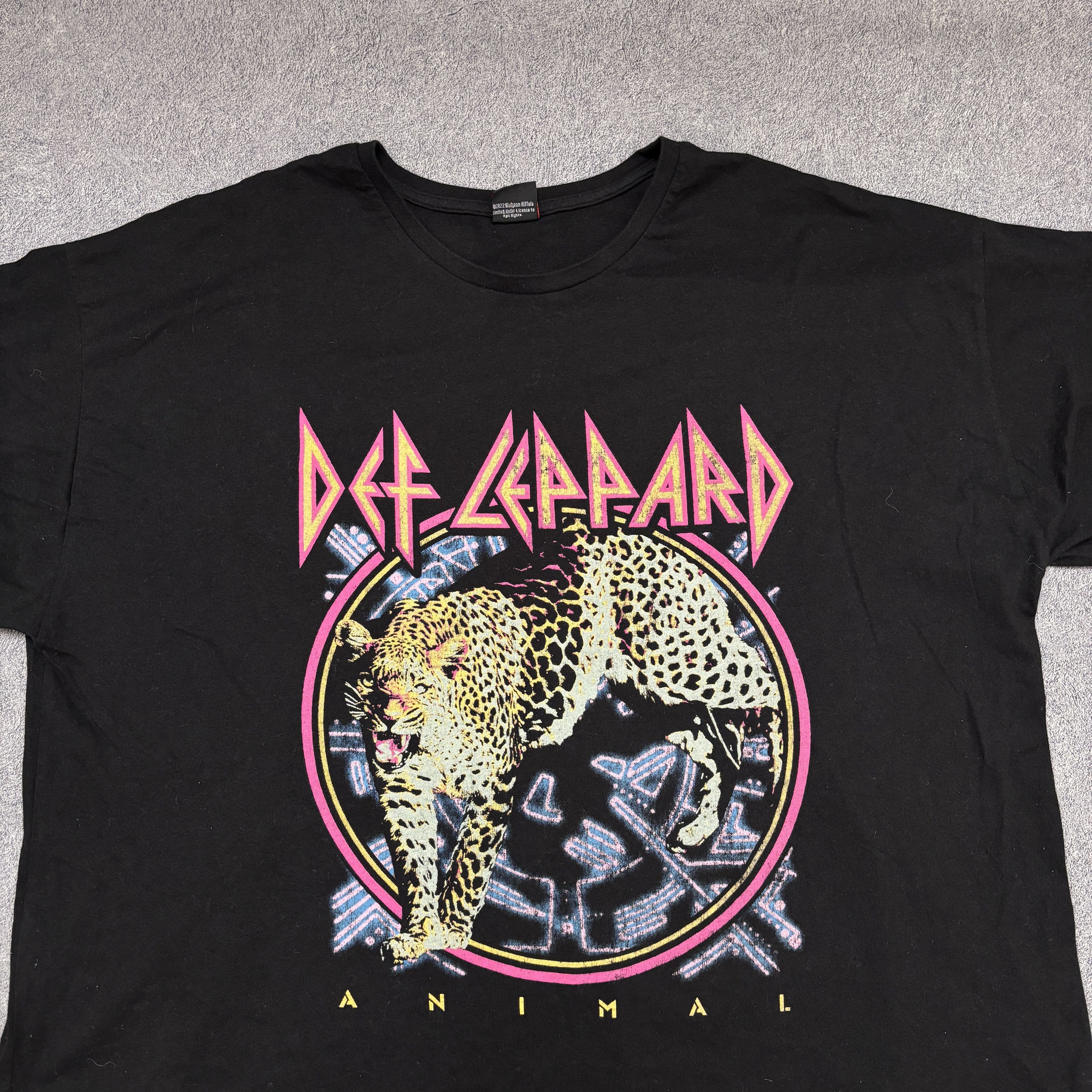 Band Tees Def Leppard Shirt 2XL Tour Concert Rock Band Tee Music Merch Size US XXL / EU 58 / 5 - 2 Thumbnail