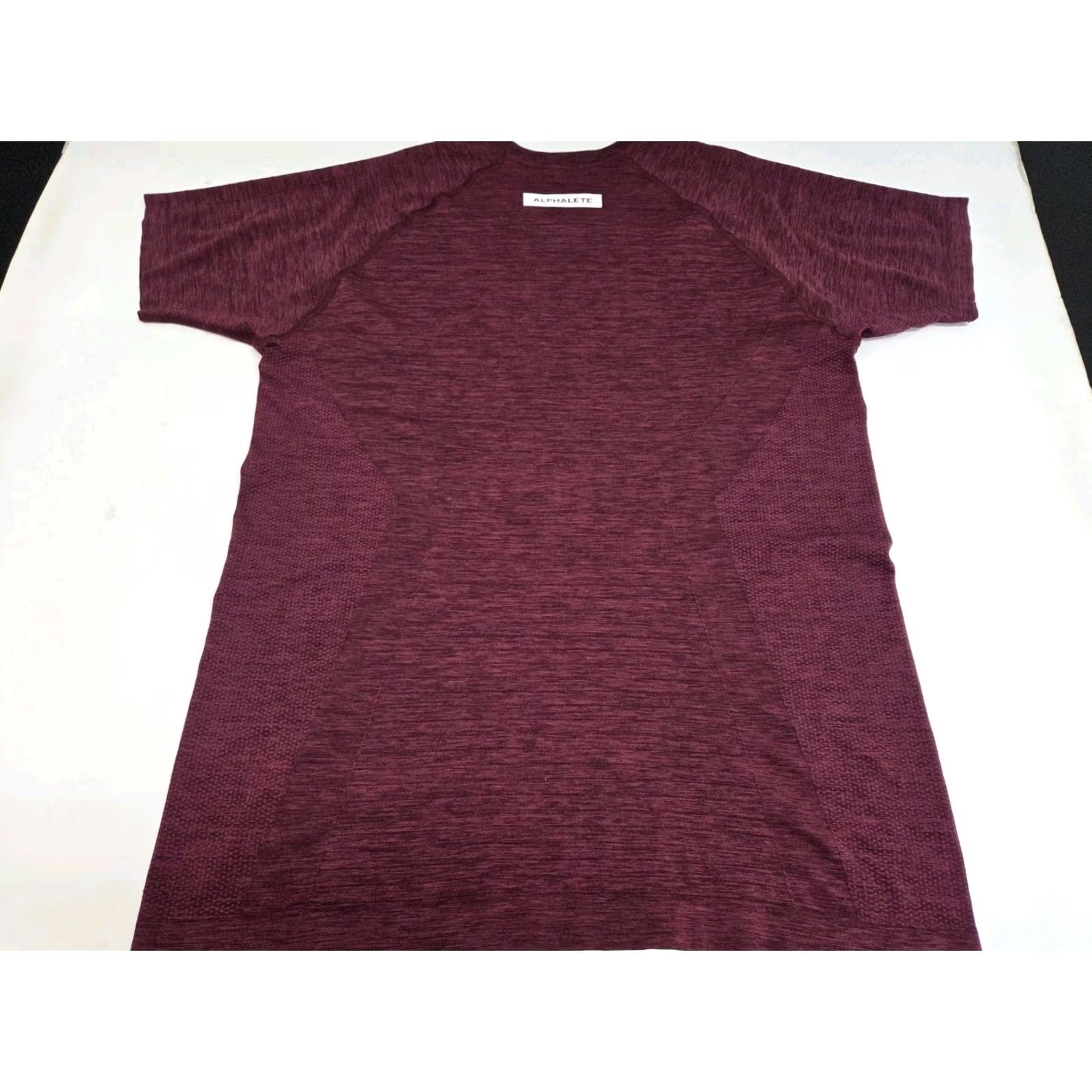 Vintage ALPHALETE Mens Short Sleeve Tee Shirt Maroon XXL Logo Athletic Fit Activewear Pullover Crew Neck Short Sleeve 2XL Regular Mens Size US XXL / EU 58 / 5 - 3 Thumbnail