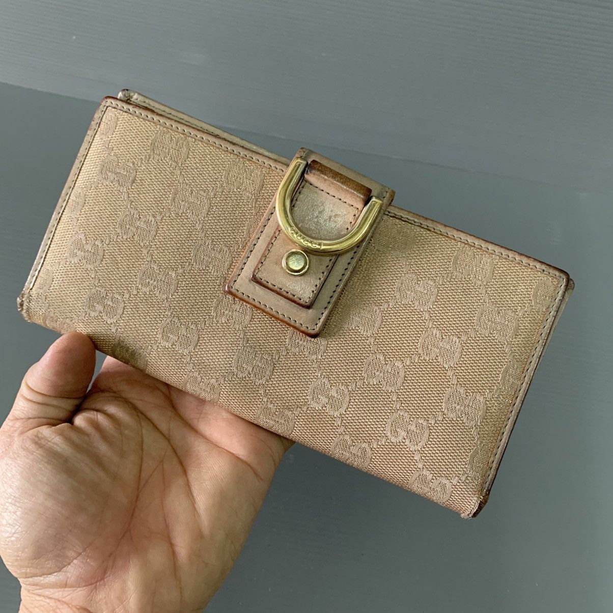 Gucci Authentic Gucci Monogram Long Wallet Size ONE SIZE - 2 Thumbnail