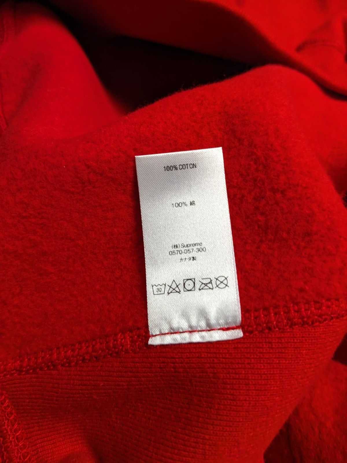 Supreme FW19 SUPREME BANDANA BOX LOGO HOODED SWEATSHIRT HOODIE RED L Size US L / EU 52-54 / 3 - 6 Thumbnail