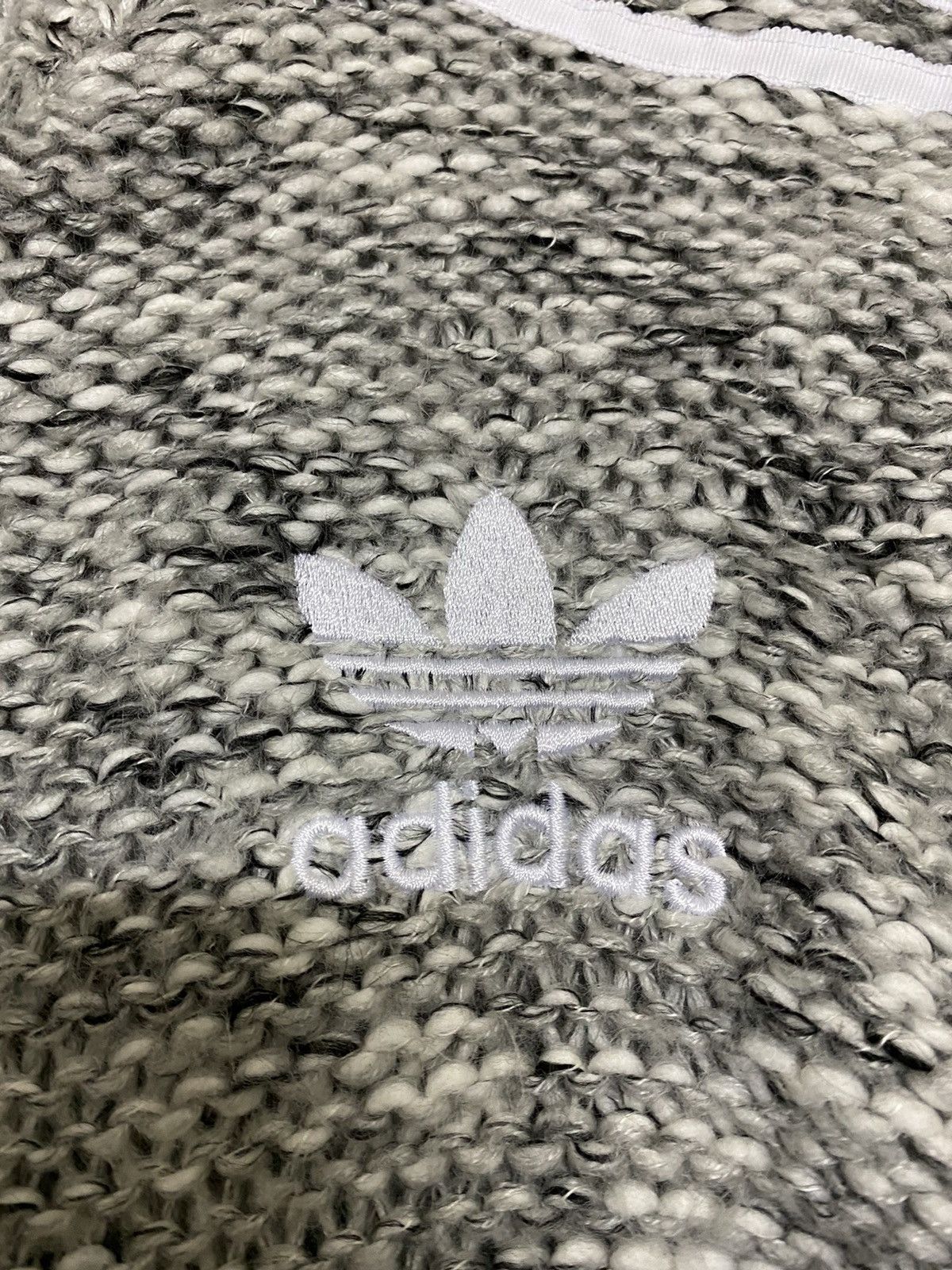 Adidas Adidas Original 3 Stripe Zipper Knitted Sweater (C2) Size US S / EU 44-46 / 1 - 5 Thumbnail