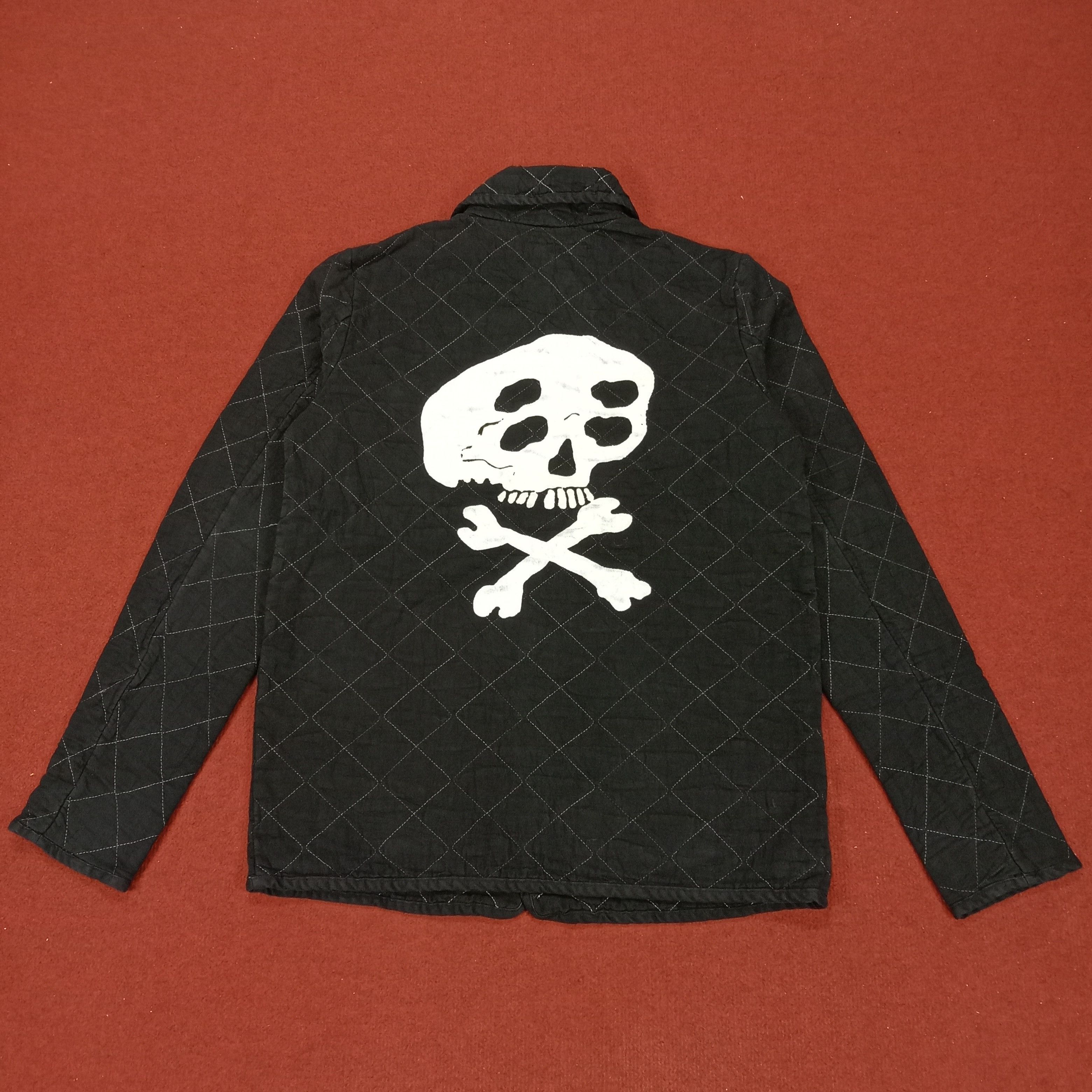 Vintage Skulls Design Custom Art Streetwear Style Jacket Size US M / EU 48-50 / 2 - 1 Thumbnail