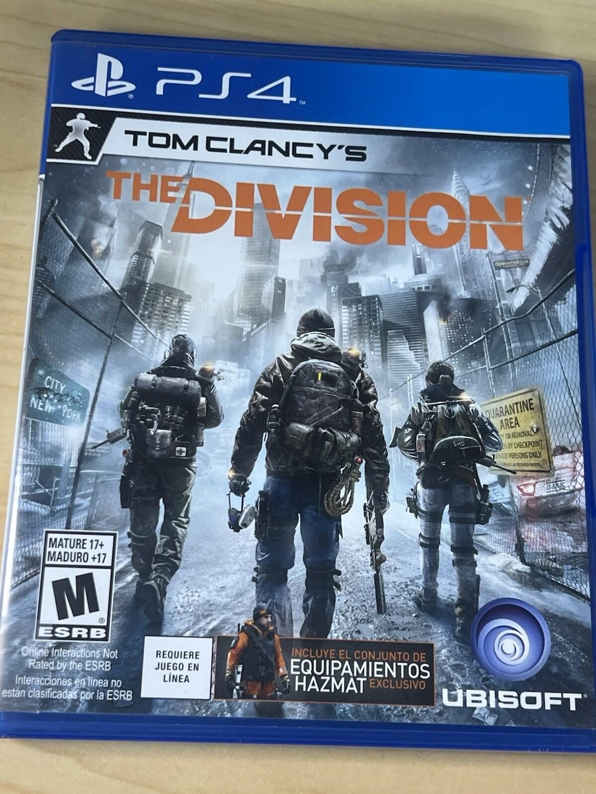 Other Tom Clancy's The Division For PlayStation 4 PS4 No Manual Size ONE SIZE - 3 Thumbnail