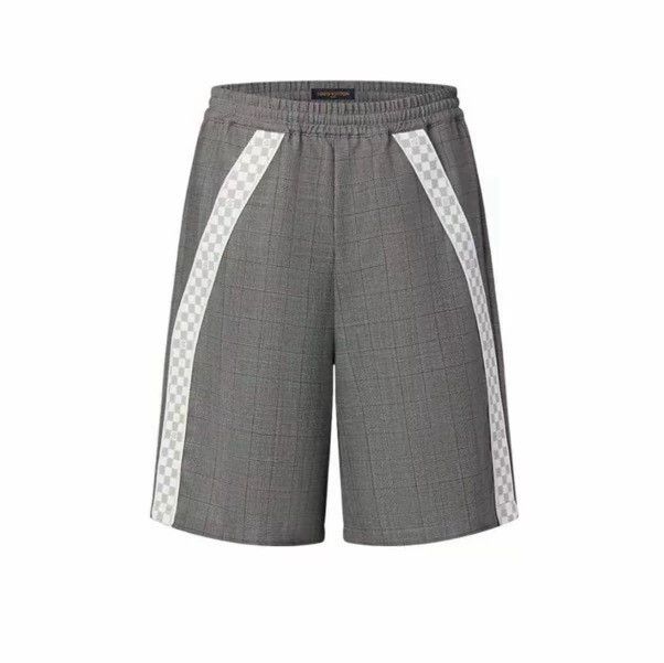 Louis Vuitton Louis Vuitton size s Grey checkerboard patchwork leather sh Size US 28 / EU 44 - 1 Thumbnail