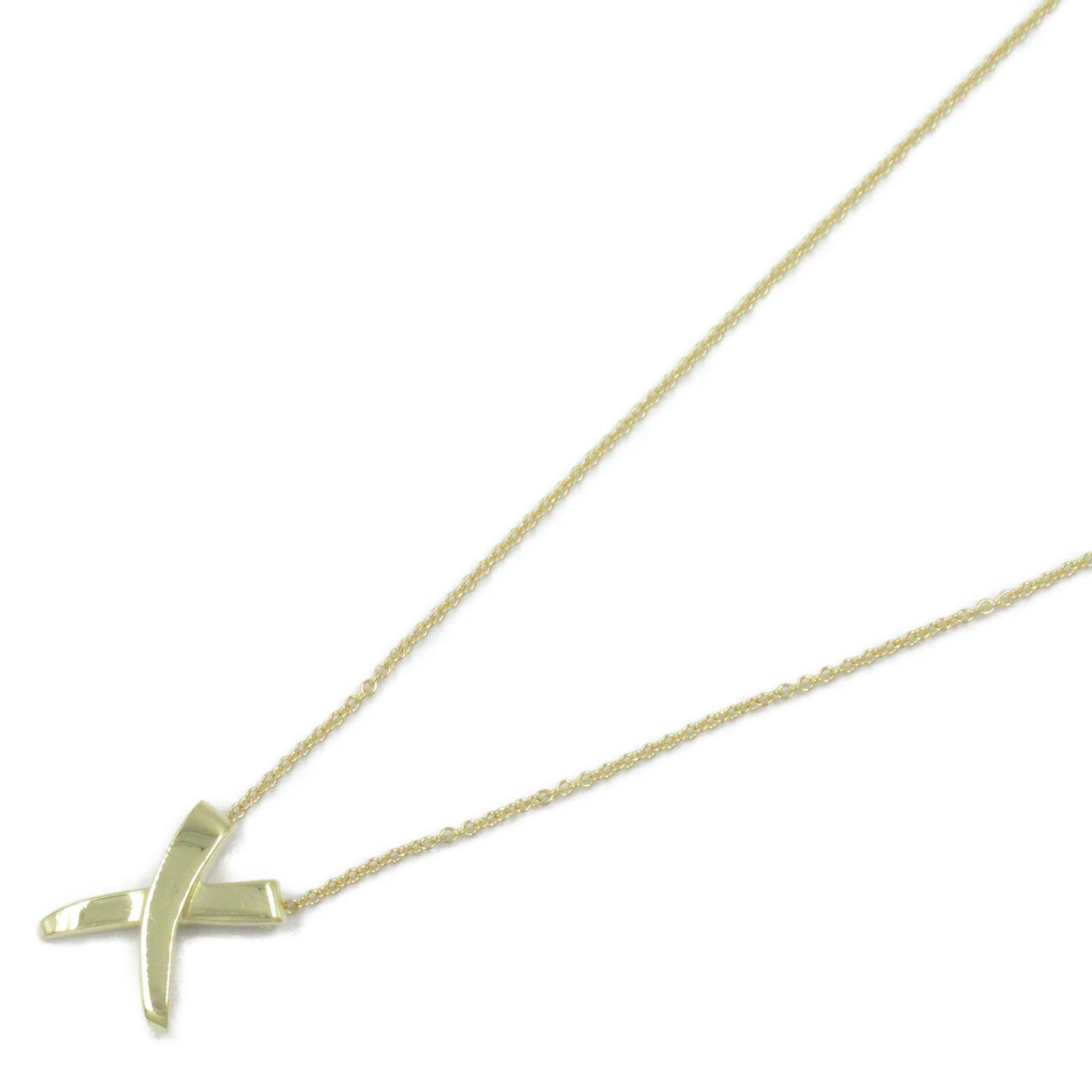 Tiffany & Co. Tiffany Co Paloma Picasso Graffiti X Necklace K18 (Yellow Gold) Gold Size ONE SIZE - 1 Thumbnail
