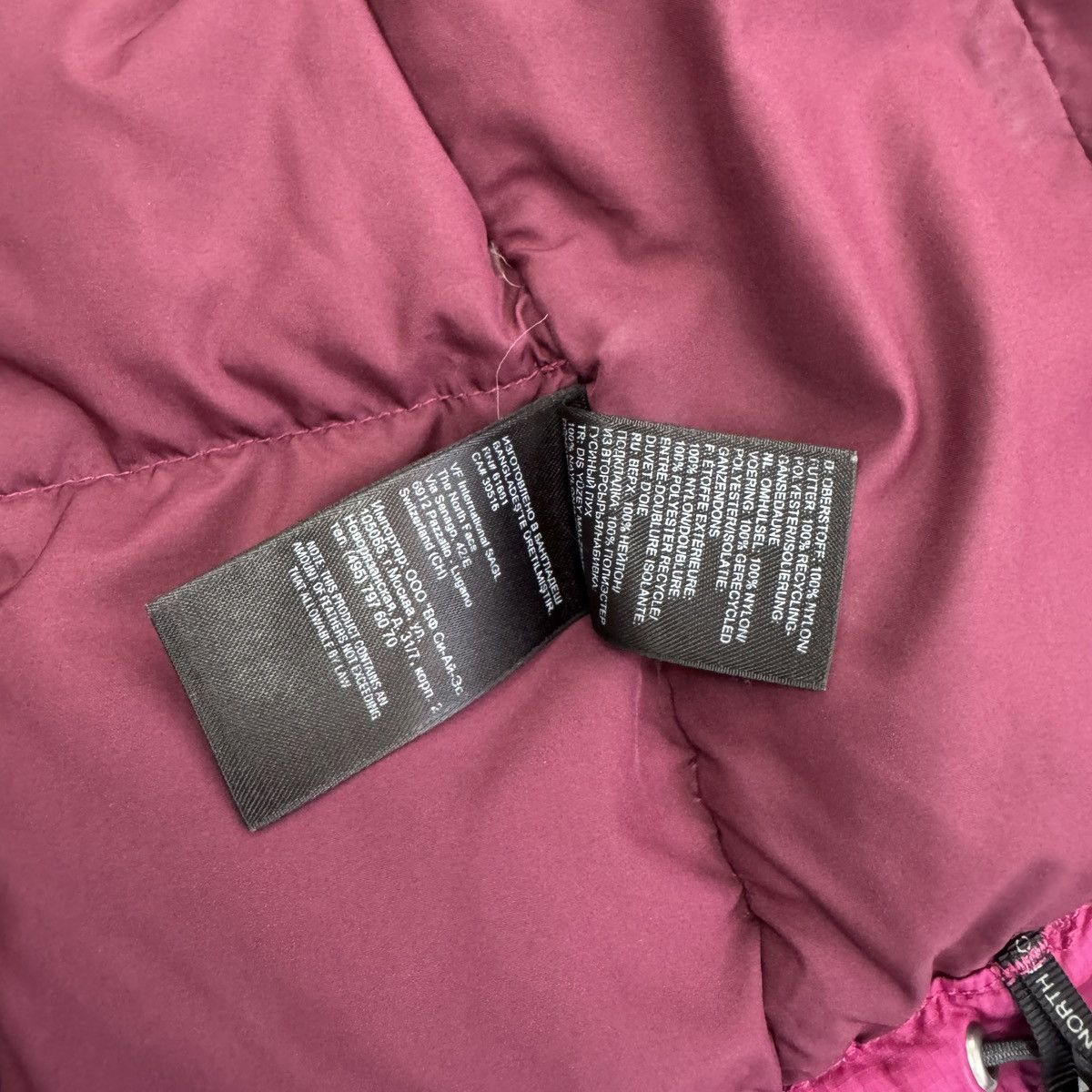 The North Face The North Face TNF 700 Nuptse Pink Puffer Down Jacket Women Size M / US 6-8 / IT 42-44 - 15 Thumbnail
