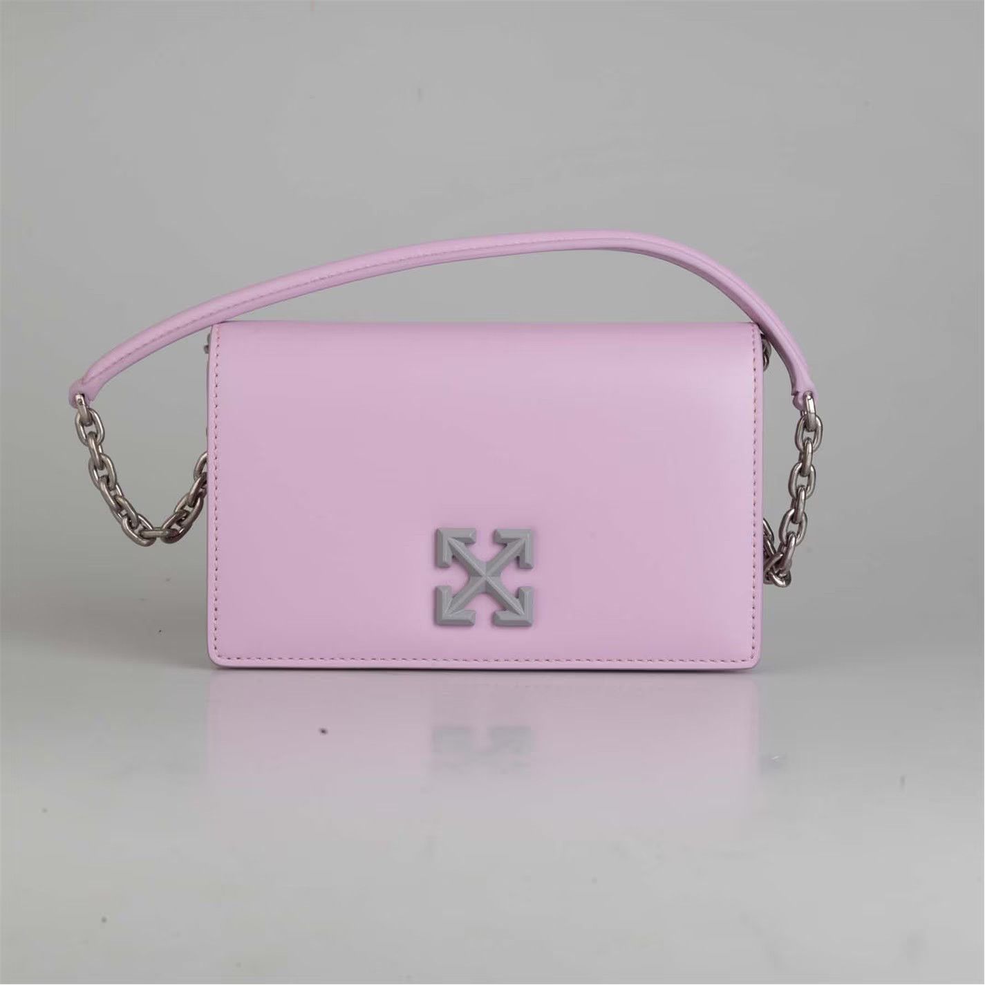 Off-White o1g2r1mq0225 Size: OS / Jitney 0.5 Shoulder Bag in Lilac Size ONE SIZE - 1 Thumbnail