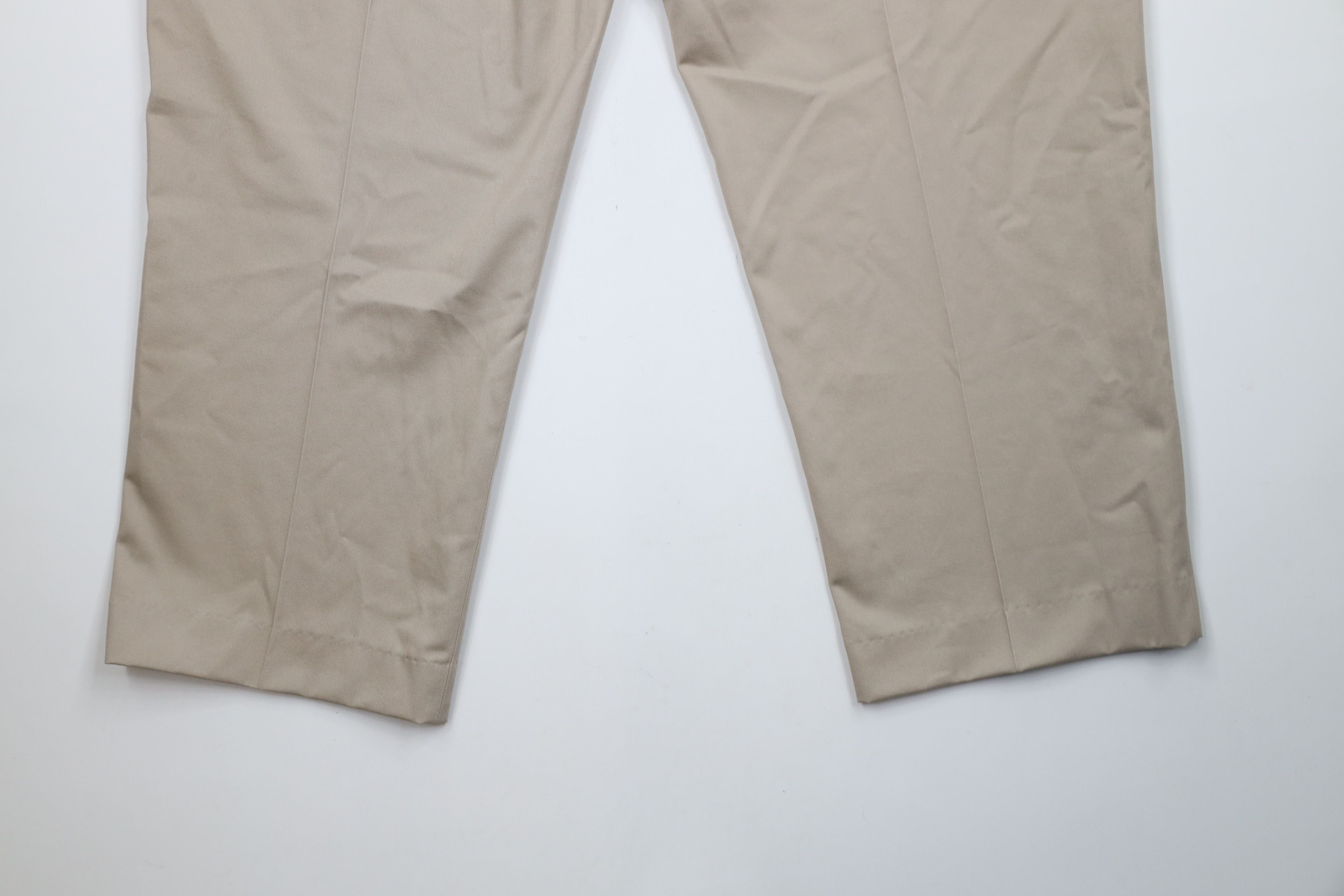 L.L. Bean × Vintage Deadstock Vintage LL Bean Chino Pants Trousers Khaki Cotton Size US 42 / EU 58 - 12 Thumbnail