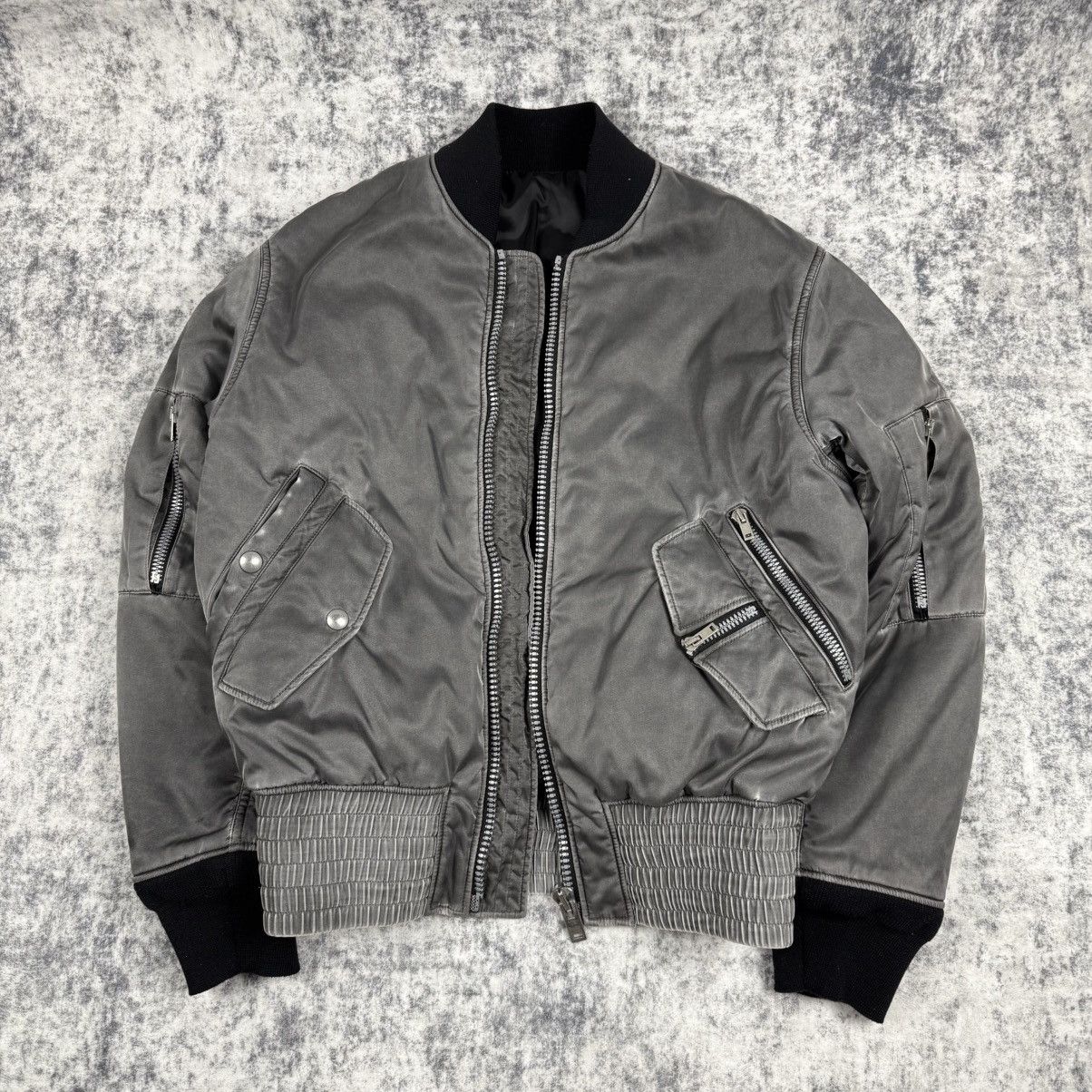 Maison Margiela 8 Pockets ‘Silver/Gray’ Bomber Jacket