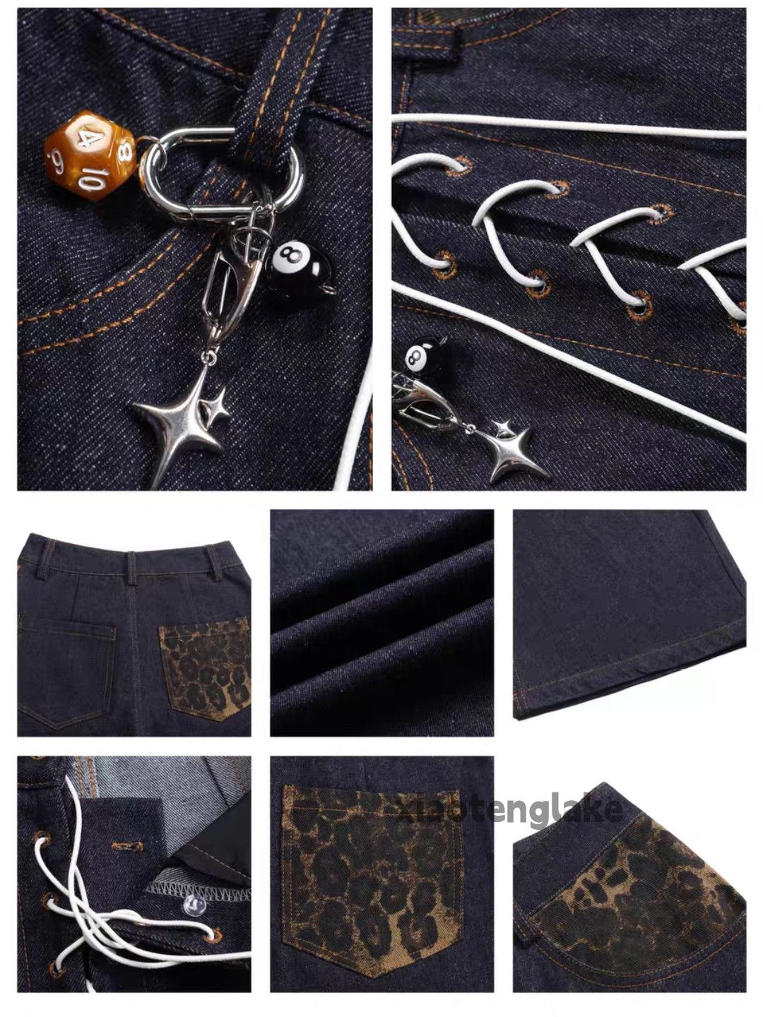 Japanese Brand ltx vintage loose baggy skate hiphop pattern hiphop jeans Size US 30 / EU 46 - 4 Thumbnail