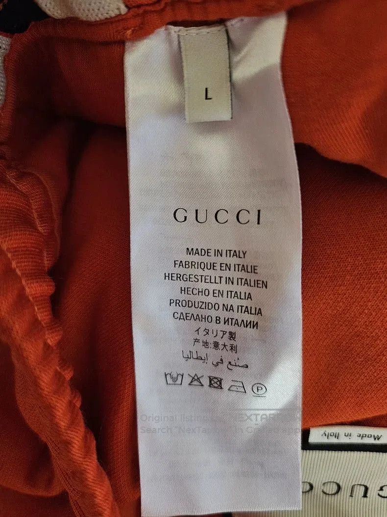 Gucci Gucci Orange Track Pants L Size. Size US 34 / EU 50 - 7 Thumbnail