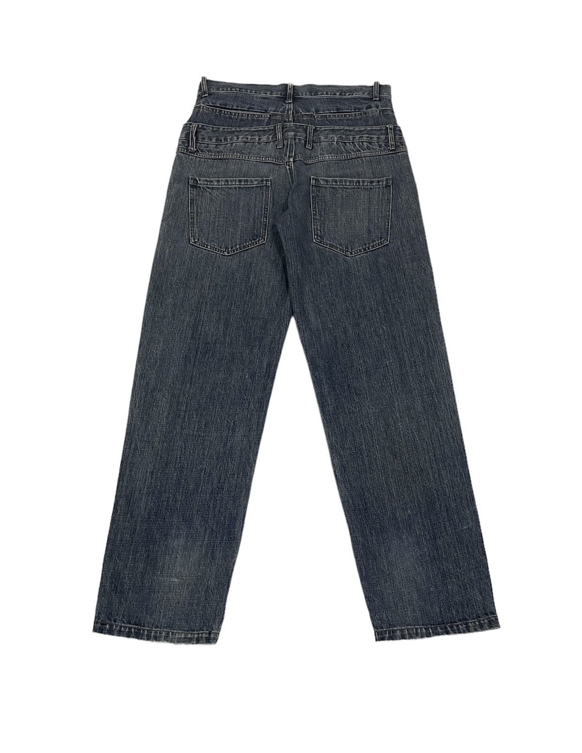Japanese Brand × PPFM Thx Japan Double Waist Jeans 10 Pockets Size US 33 - 4 Thumbnail