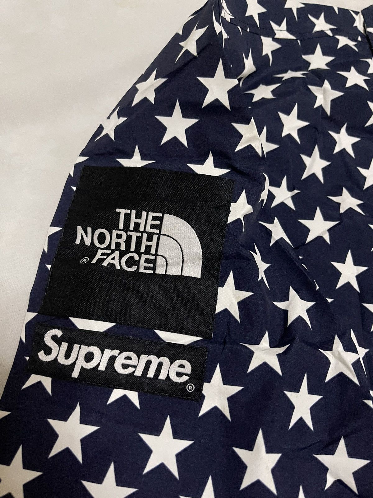 Supreme × The North Face Supreme tnf north face 15ss navy star stars coach jacket Size US L / EU 52-54 / 3 - 3 Thumbnail