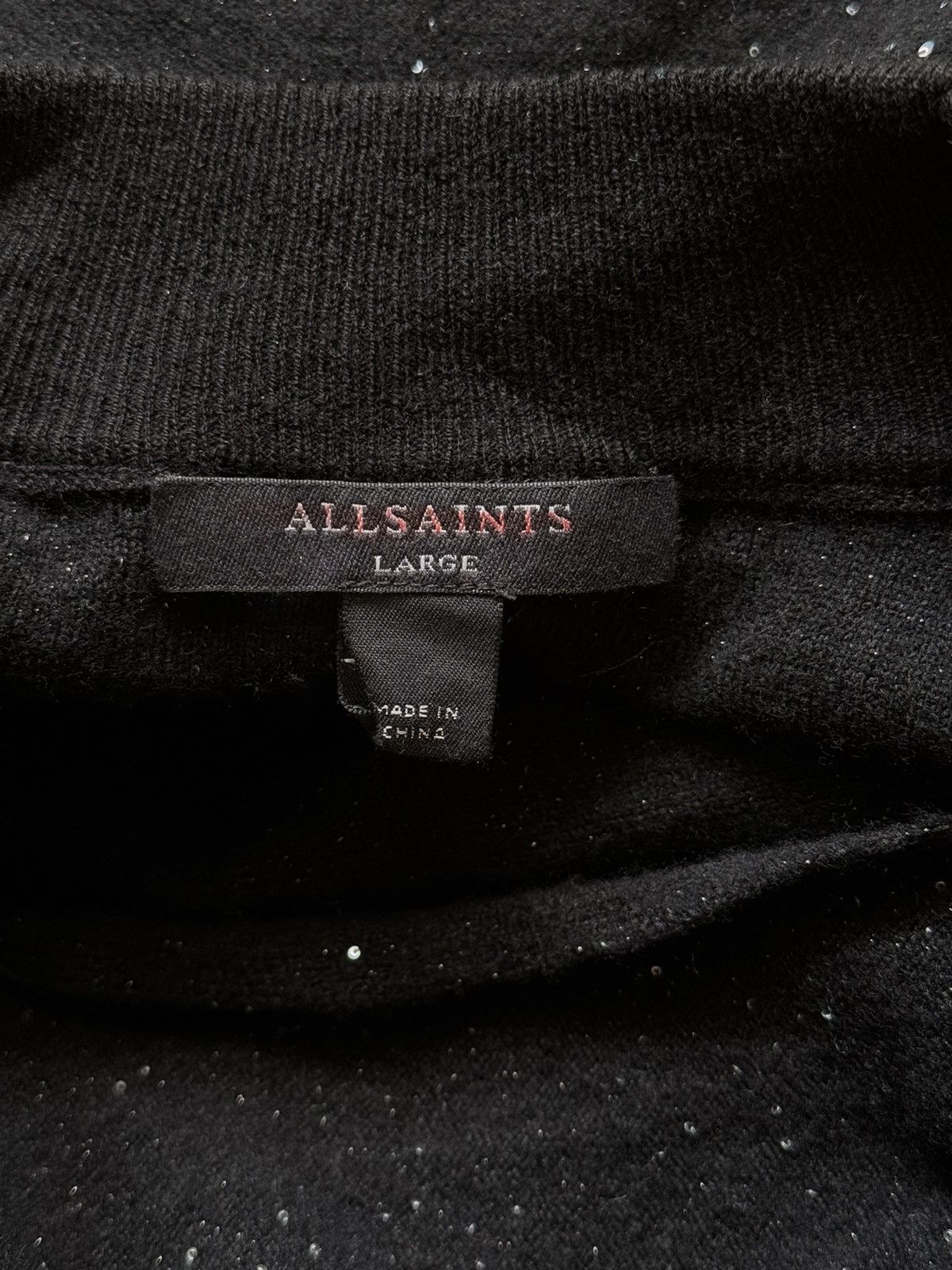 Allsaints Allsaints avant Garde wool blend sweater pullover Size L / US 10 / IT 46 - 14 Thumbnail