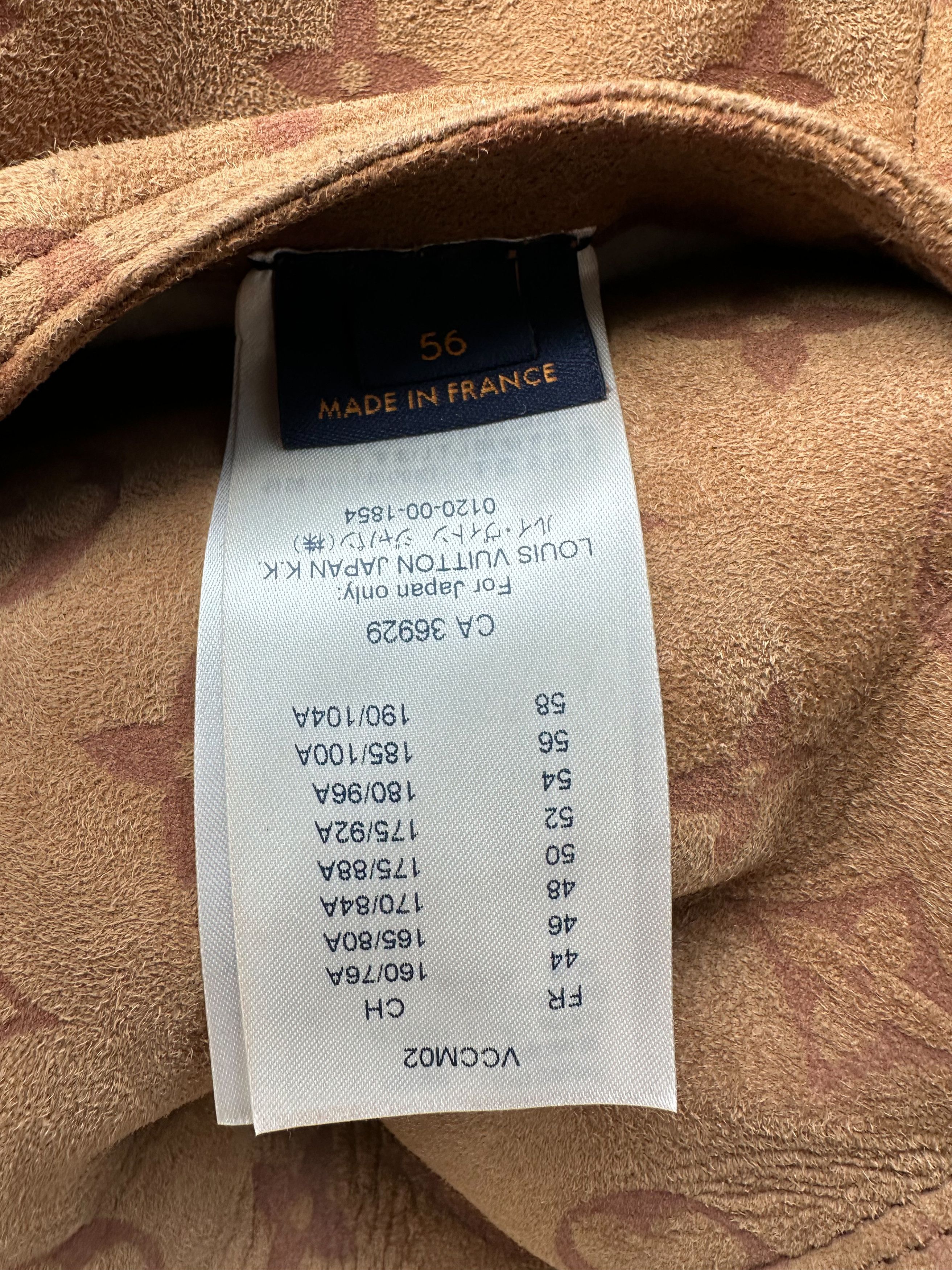 Louis Vuitton Louis Vuitton Brown Monogram Shearling Jacket Size US XXL / EU 58 / 5 - 4 Thumbnail