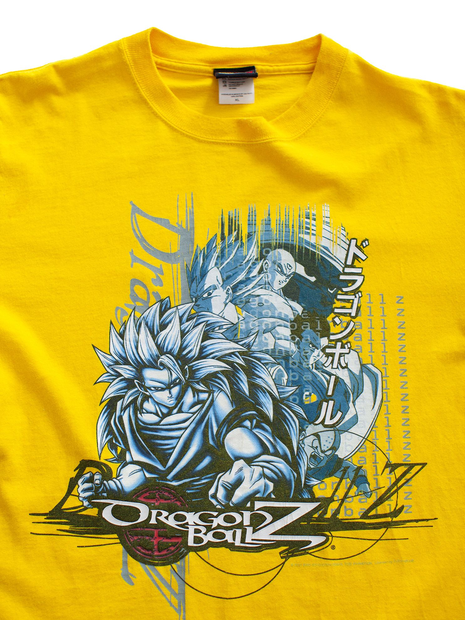 Cartoon Network Vintage 2002 Dragon Ball Z Goku Vegeta 00s Anime T-Shirt Size US XL / EU 56 / 4 - 4 Thumbnail