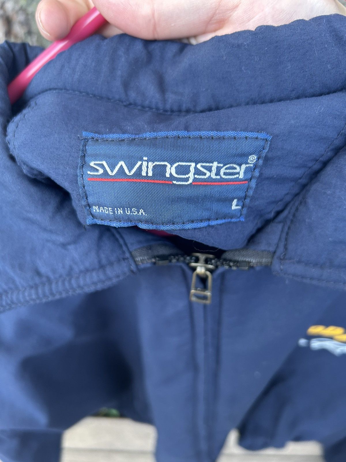 Other Vintage Swingster Goodyear Racing Jacket Embroidered Logo Size US L / EU 52-54 / 3 - 3 Thumbnail