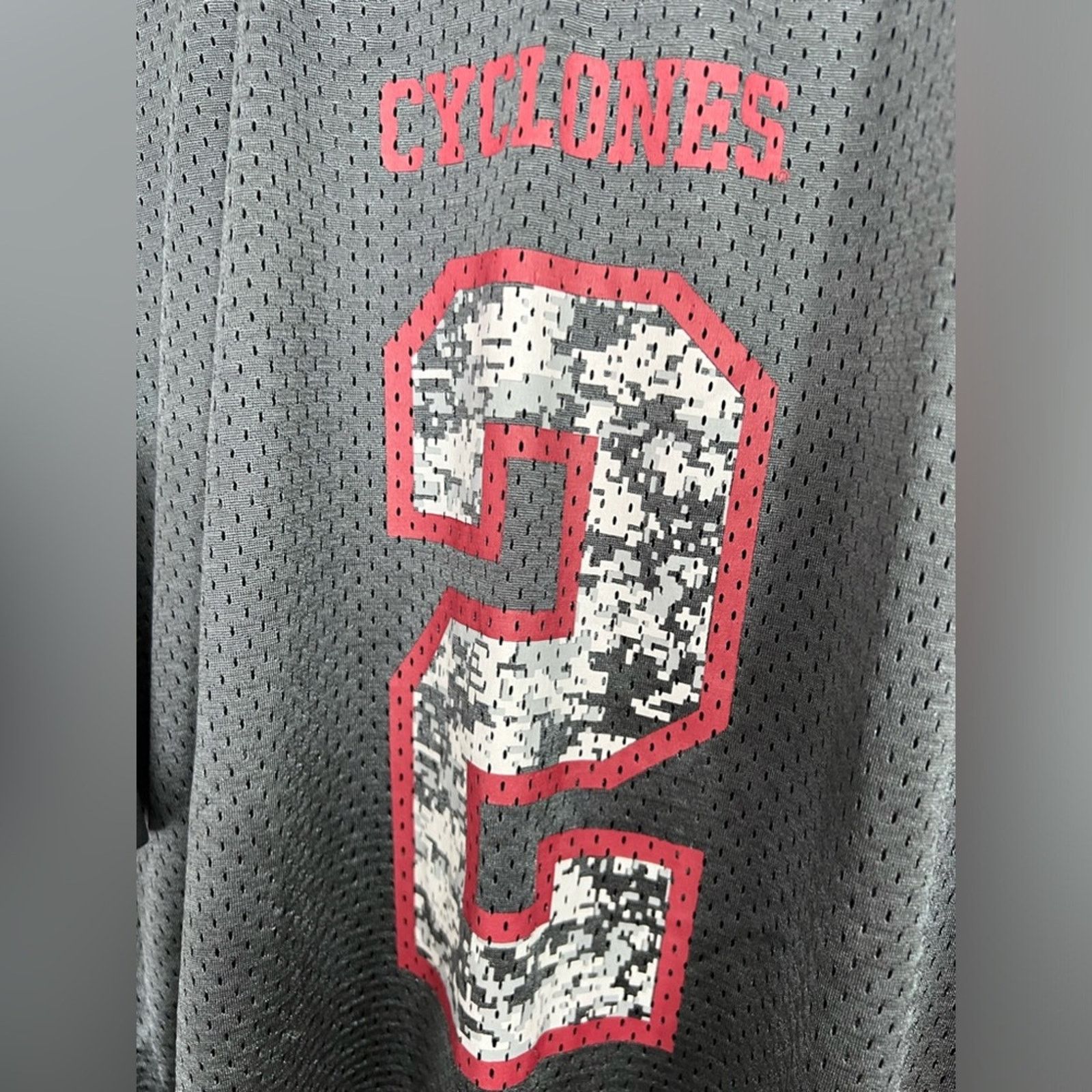 Russell Athletic Russell Athletic Iowa State Cyclones #2 Camo Jersey Men RARE Size US XXL / EU 58 / 5 - 3 Thumbnail