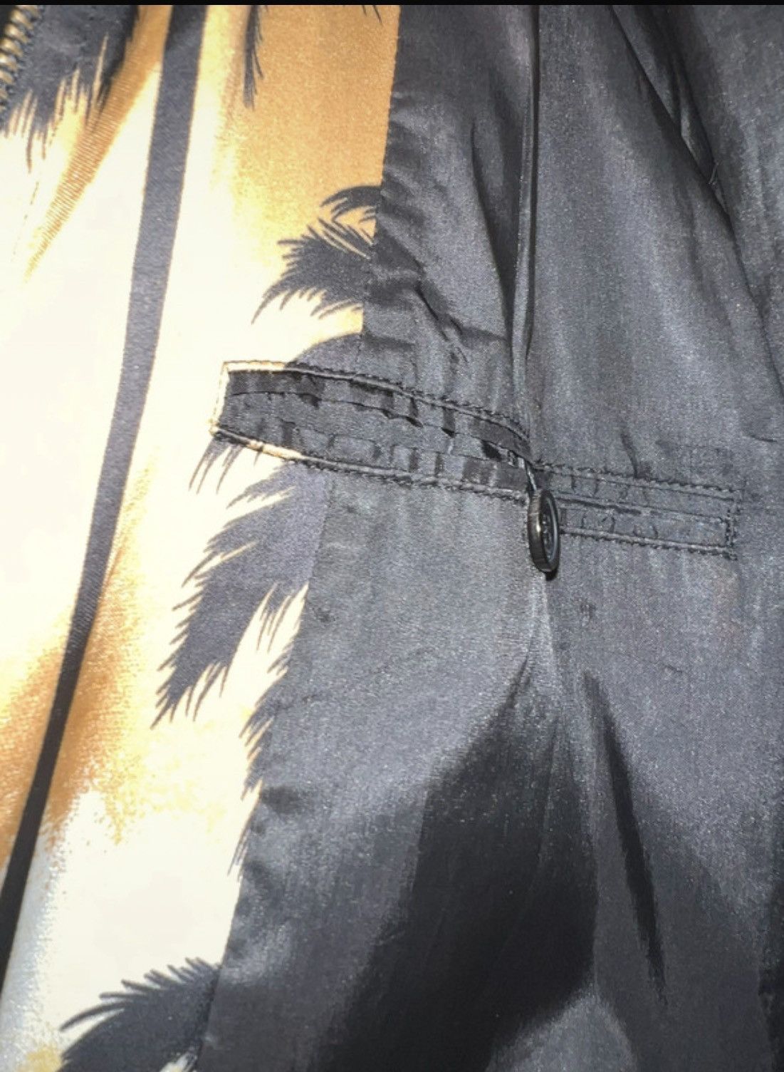 Saint Laurent Paris Saint Laurent palms silk bomber jacket Size S / US 4 / IT 40 - 5 Thumbnail