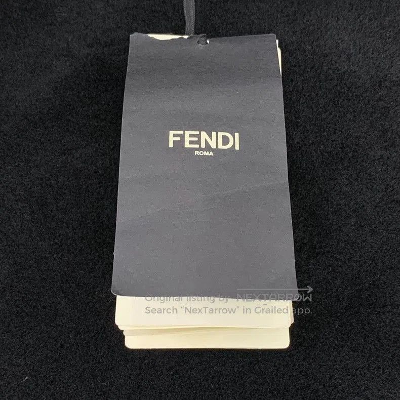 Fendi Fendi Logo Reversible Lapel Zip Jacket Outerwear. Size US S / EU 44-46 / 1 - 6 Thumbnail