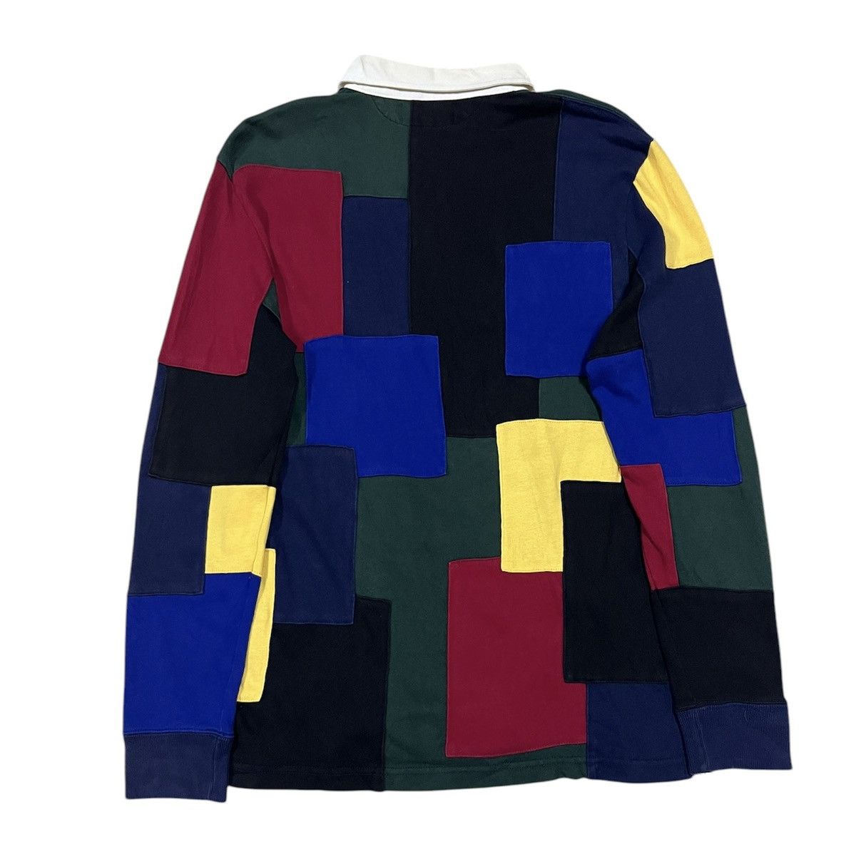 Polo Ralph Lauren Vintage Polo ralph lauren rugby patchwork Size US L / EU 52-54 / 3 - 6 Thumbnail