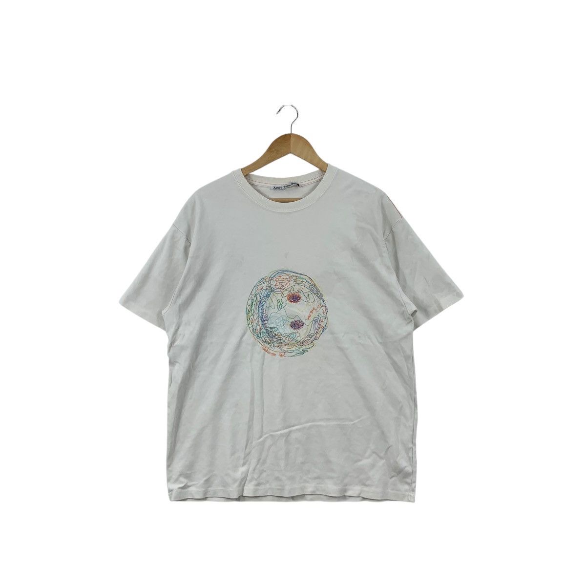 Andersson Bell ANDERSSON BELL KOREA Scandinavian Abstract Baggy Tee Shirt Size L / US 10 / IT 46 - 1 Thumbnail