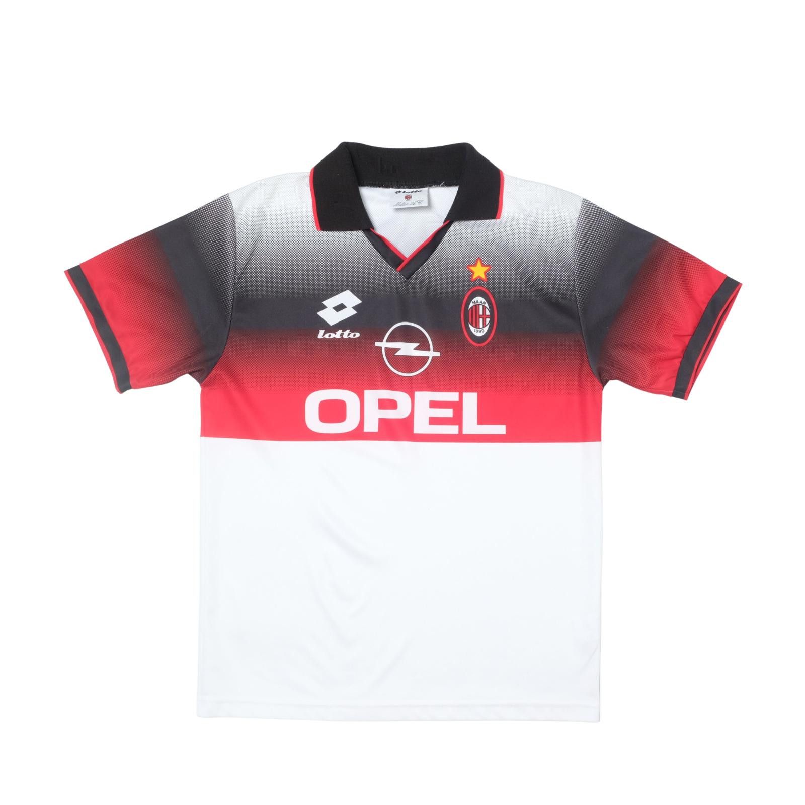 Lotto Sport 1995/96 AC Milan Training Shirt (L) Size US L / EU 52-54 / 3 - 1 Thumbnail