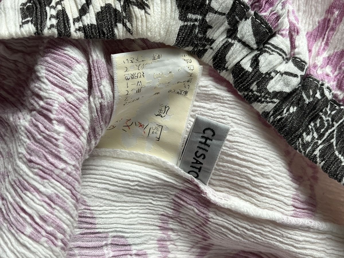 Tsumori Chisato Tsumori Chisato Issey Miyake Pleats Flower Pattern Skirt Size 32" / US 10 / IT 46 - 5 Thumbnail